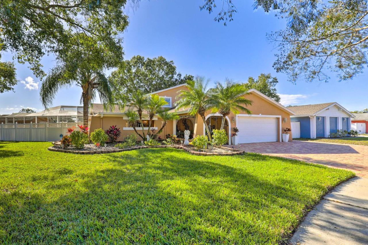 Cozy Home In Heart Of Tampa With Lanai And Pool! Exteriér fotografie