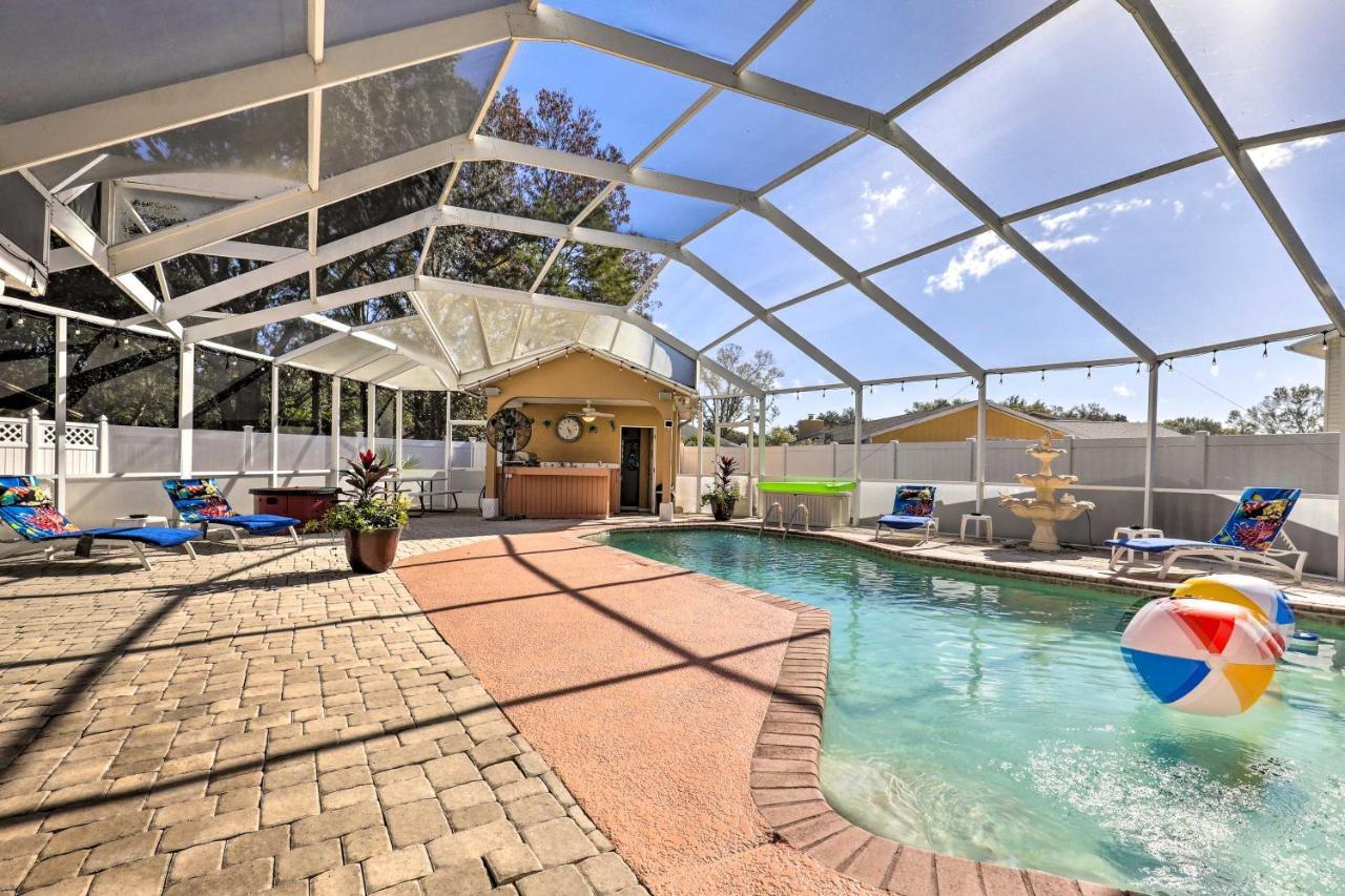 Cozy Home In Heart Of Tampa With Lanai And Pool! Exteriér fotografie