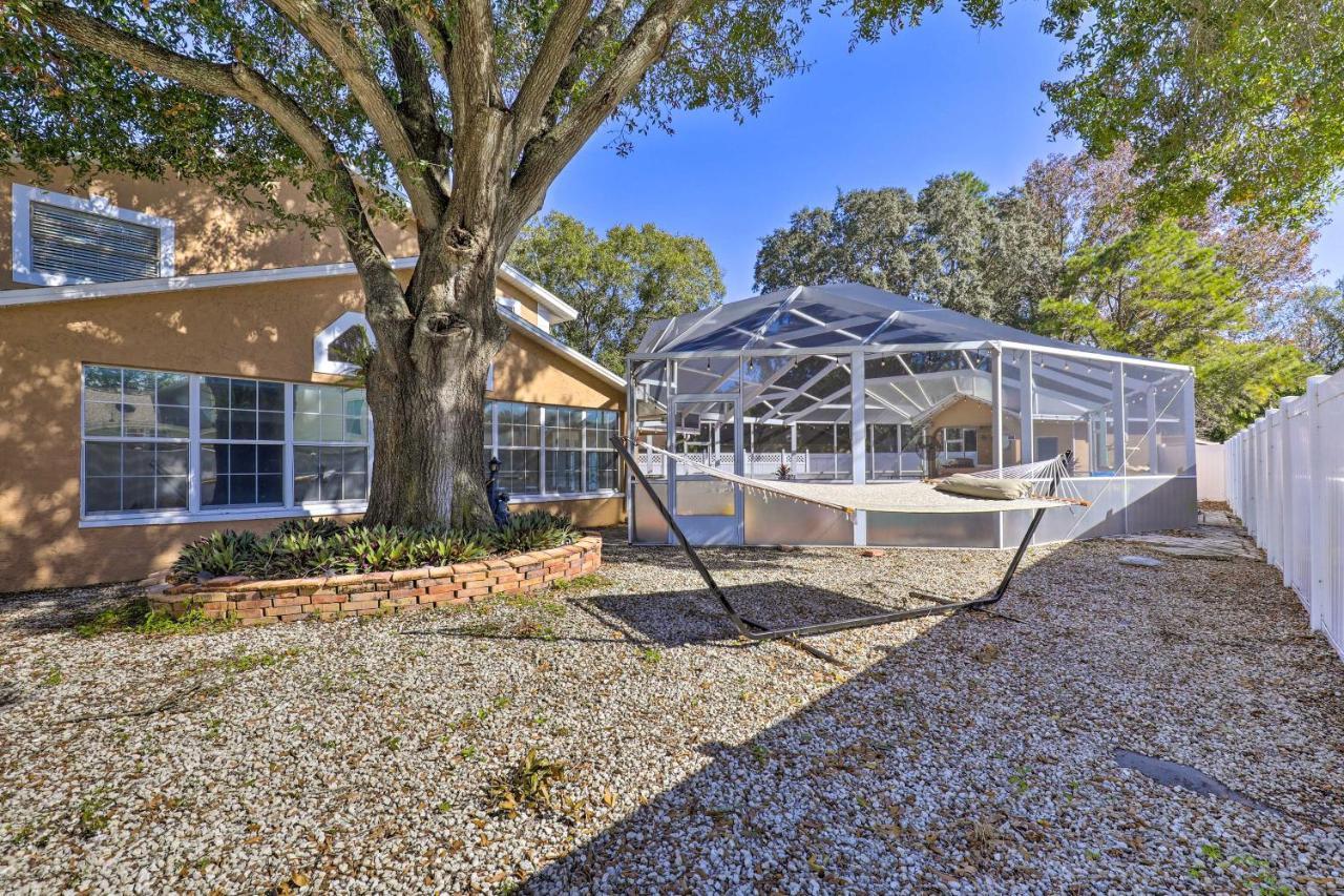 Cozy Home In Heart Of Tampa With Lanai And Pool! Exteriér fotografie